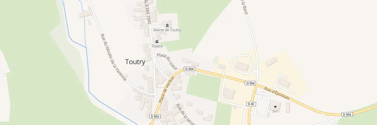 Plan du 15 Pl de Verdun à Toutry