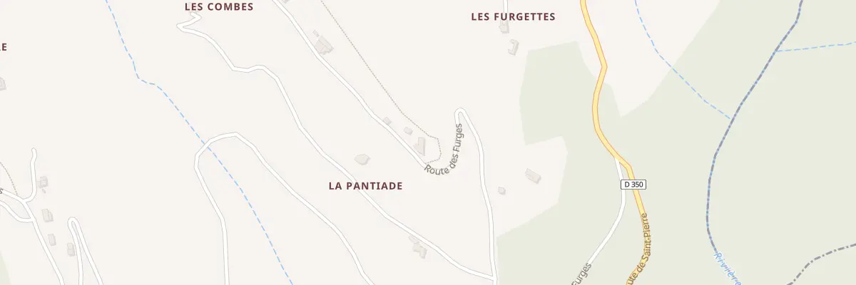 Plan du 5036 Les Furges à Saint-Pierre-Saint-Jean