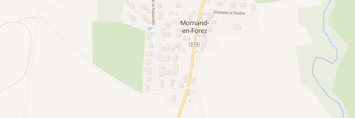 Plan du 4 Lot Les Roseaux à Mornand-en-Forez