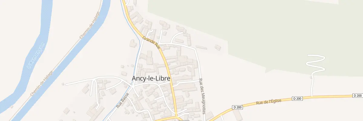 Plan du 17 Gr Grande Rue à Ancy-le-Libre