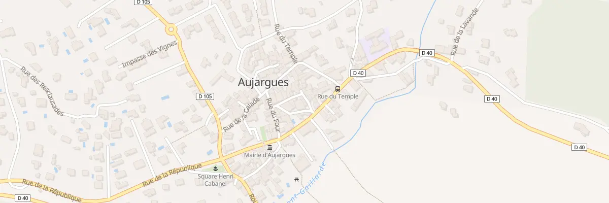 Plan du 8 Rue du Tambourinaire à Aujargues