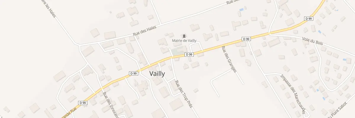 Plan du 1 Rue des Trop-pres à Vailly