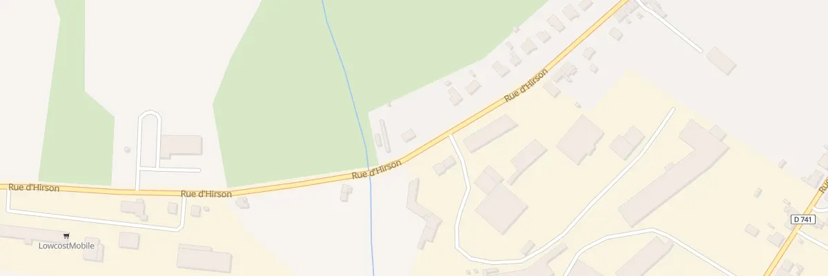 Plan du 14B Rue d’Hirson à Saint-Michel