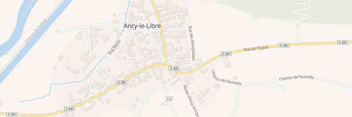 Plan du 2 Pl St Joseph à Ancy-le-Libre