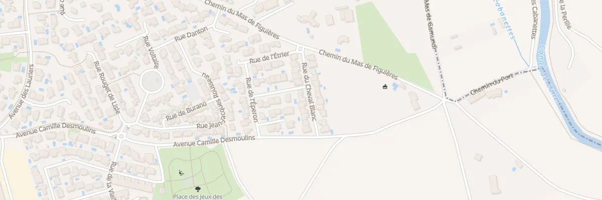 Plan du 88 Rue Du Cheval Blanc à Saint-Just