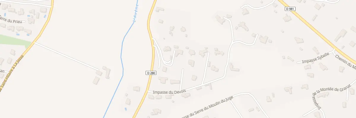 Plan du 2882 Rue des Vignerons à Saint-Hilaire-de-Brethmas