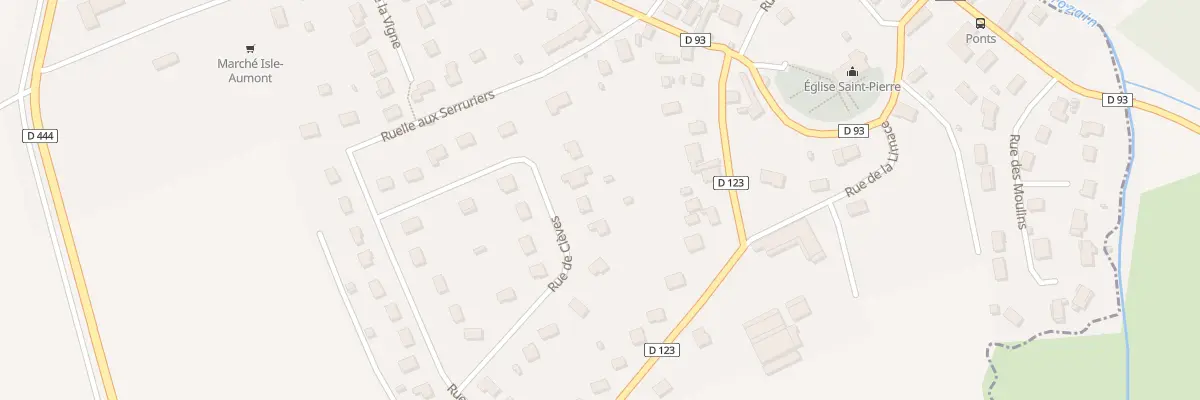 Plan du 12 Rue de Clèves à Isle-Aumont