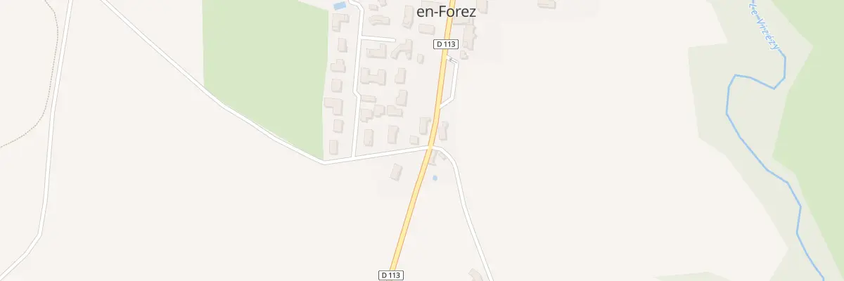 Plan du 5003 Le Bourg à Mornand-en-Forez