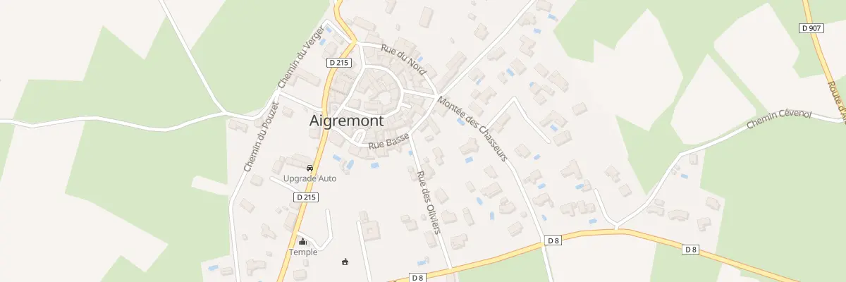 Plan du 19 Rue des Oliviers à Aigremont