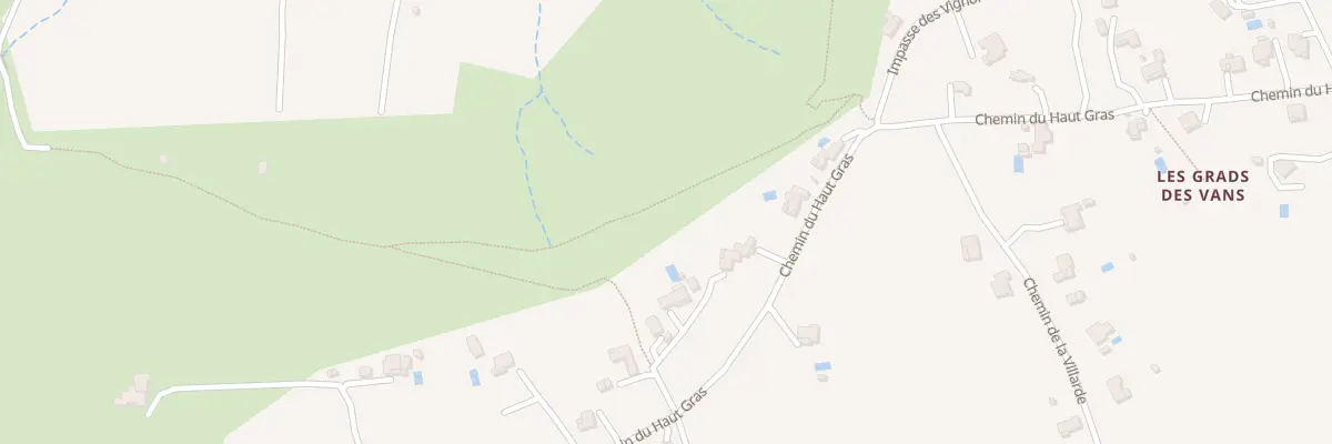 Plan du 760 Che du Haut Gras aux Vans