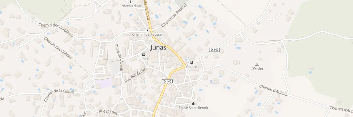 Plan du 5 Rte d’Aujargues à Junas