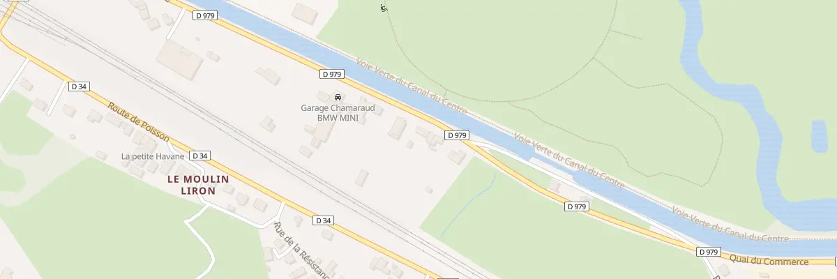 Plan du 58 Quai du Commerce à Paray-le-Monial