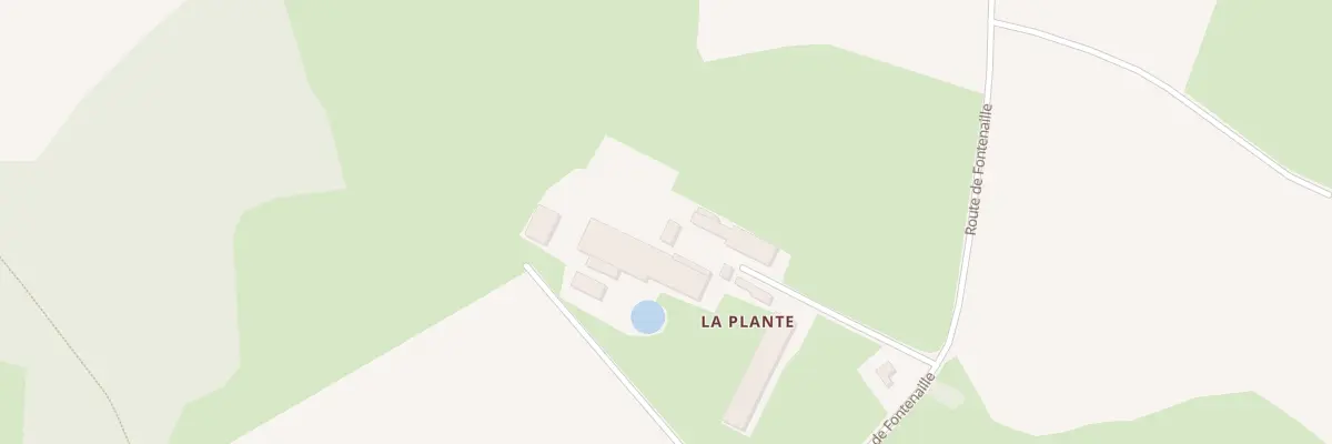 Plan du 5081 La Plante à Chassy