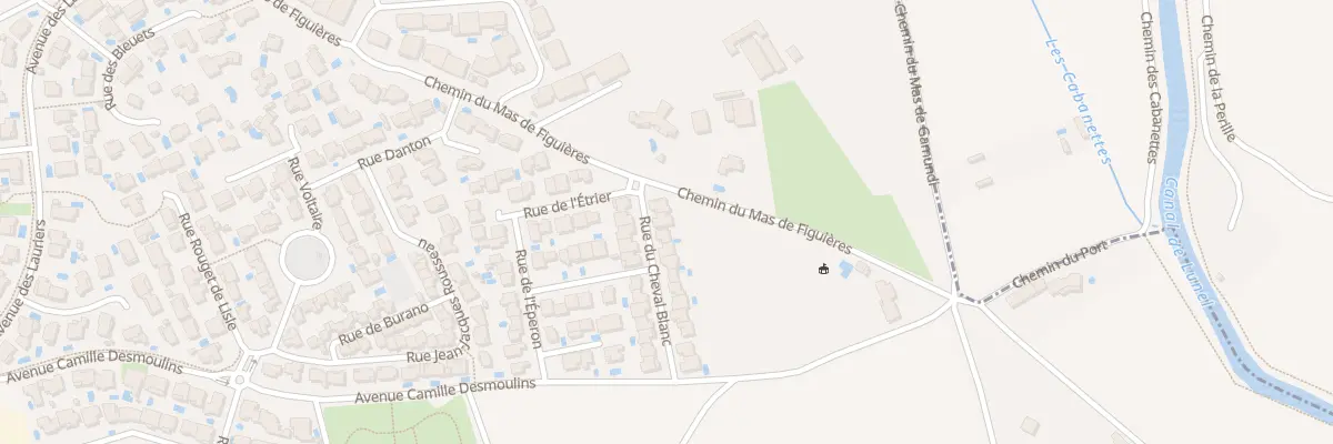 Plan du 27 Rue Du Cheval Blanc à Saint-Just