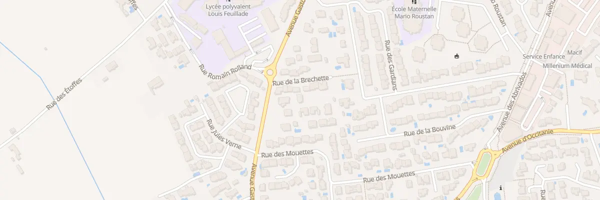 Plan du 82 Rue de la Brechette à Lunel