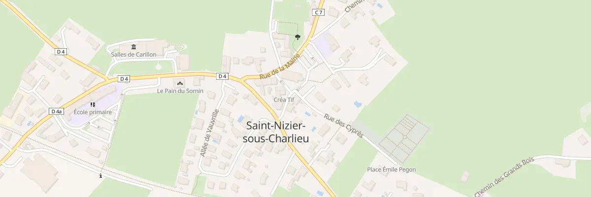 Plan du 37 Rue de l’Eglise à Saint-Nizier-sous-Charlieu