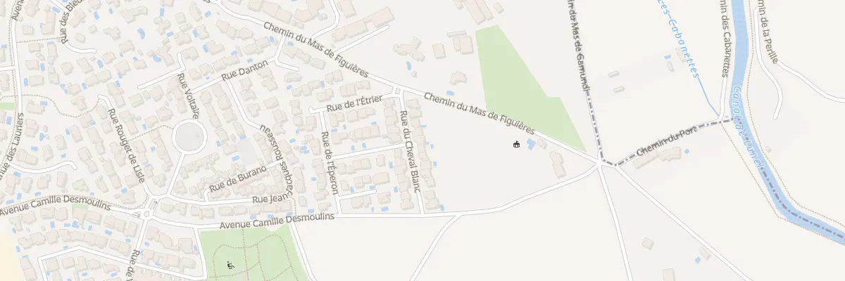 Plan du 61 Rue Du Cheval Blanc à Saint-Just