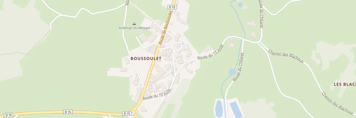 Plan du 42 Rue de la jamasse à Champclause