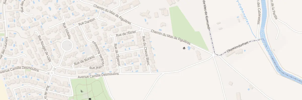 Plan du 75 Rue Du Cheval Blanc à Saint-Just