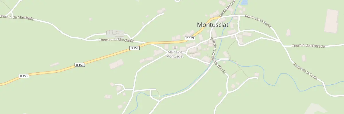 Plan du 5014 Le Bourg à Montusclat
