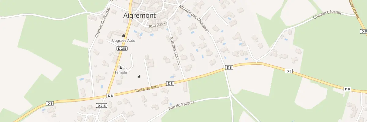 Plan du 111 Rue des Oliviers à Aigremont