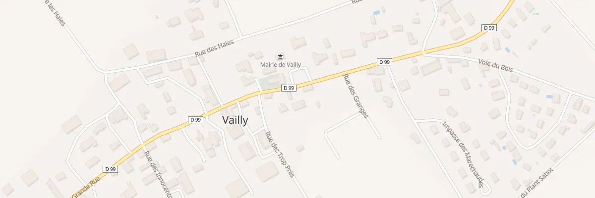 Plan du 24 Gr Grande Rue à Vailly