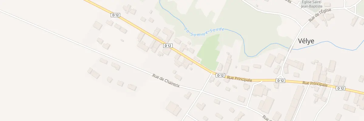 Plan du 16 Rue Principale à Vélye
