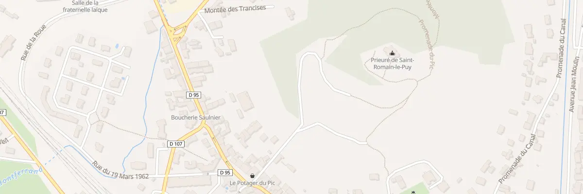 Plan du 6 Rue Léon Portier à Saint-Romain-le-Puy