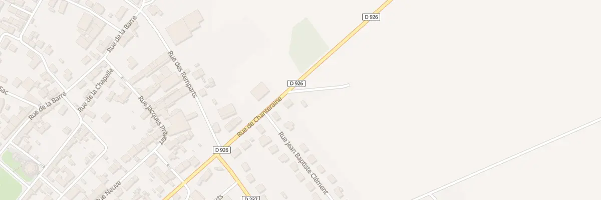 Plan du 1 Rue Chanteraine à Asfeld