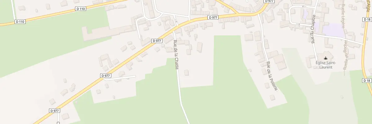 Plan du 9001 Rue Charles de Gaulle à Rozoy-sur-Serre