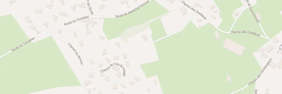 Plan du 96 Che des Oreillères à Saint-Vincent-de-Boisset