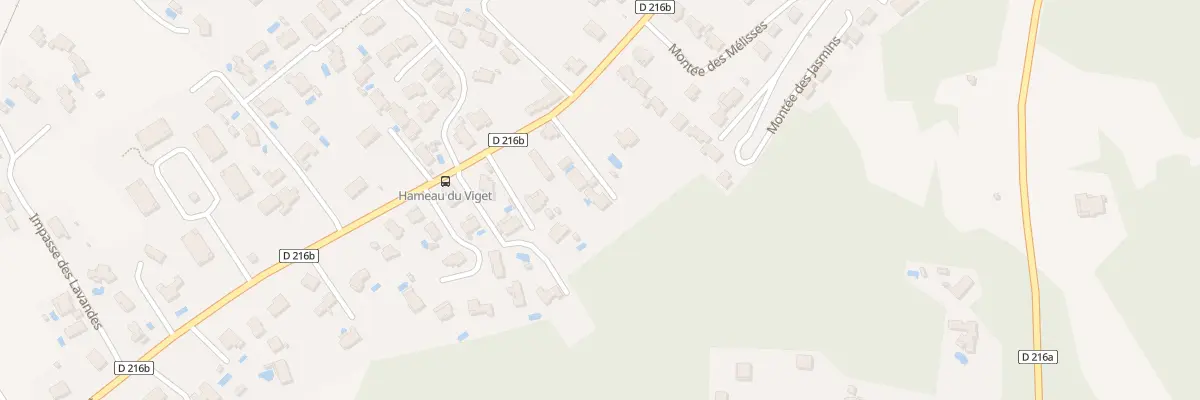 Plan du 123 Che du Viget à Saint-Privat-des-Vieux