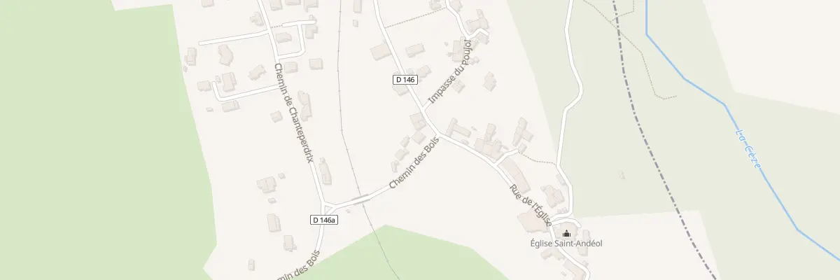 Plan du 278 Rue de la Gare à Robiac-Rochessadoule