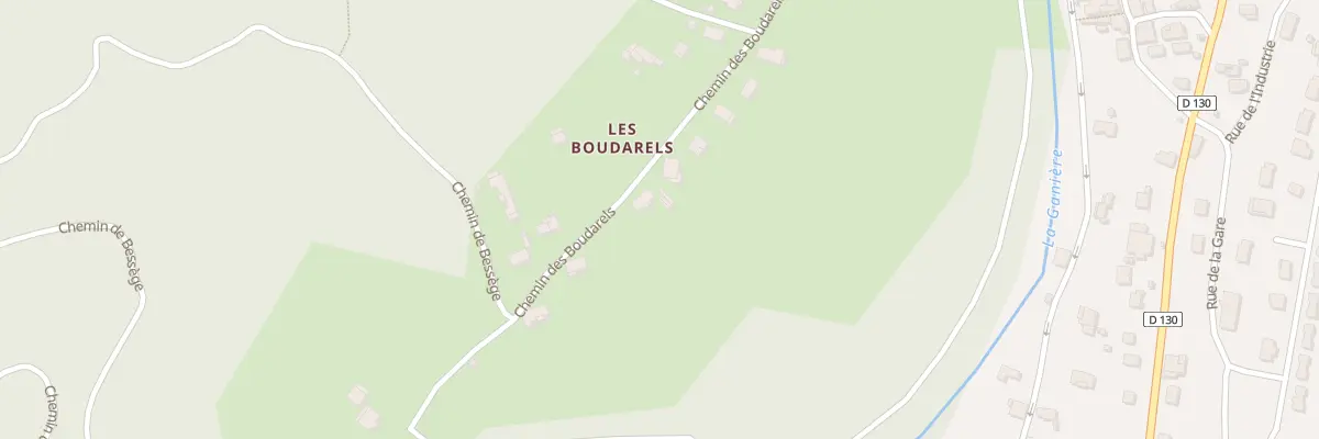 Plan du 441 Che des Boudarels à Gagnières