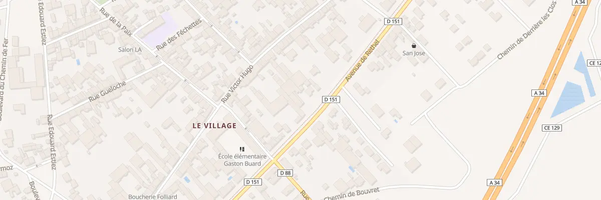 Plan du 9B Av de Rethel à Witry-lès-Reims