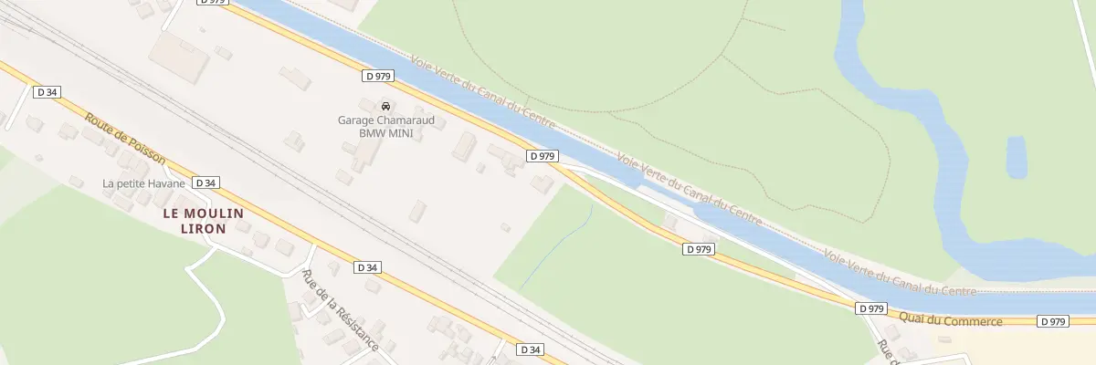 Plan du 64 Quai du Commerce à Paray-le-Monial