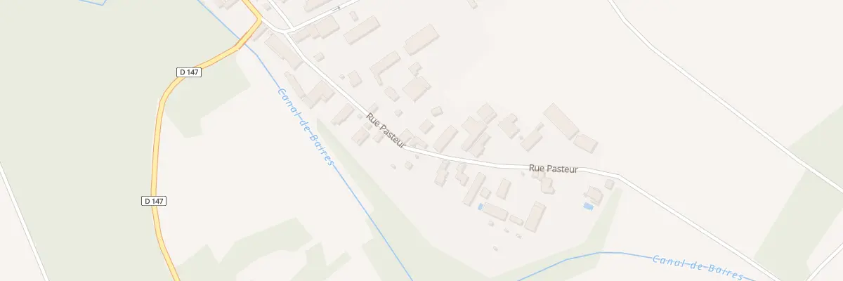 Plan du 23 Rue Pasteur à Baires à Saint-Parres-aux-Tertres