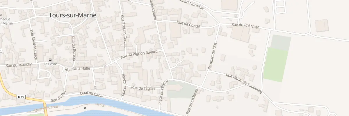 Plan du 1 Imp Saint Antoine à Tours-sur-Marne