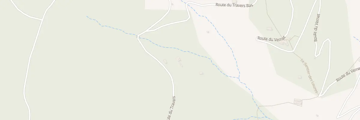 Plan du 196 Rte du Travers à Saint-Mélany