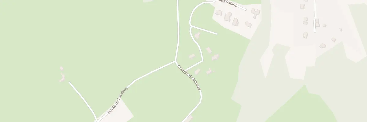 Plan du 29 Lotissement les Sapins à Saint-Cyr-de-Favières
