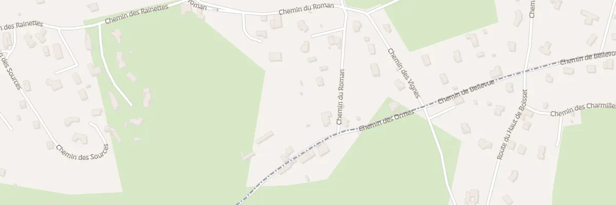 Plan du 792 Che du Roman à Saint-Vincent-de-Boisset