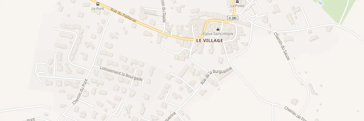 Plan du 56 Rue de la Burguerine à Saint-Hilaire-de-Brethmas