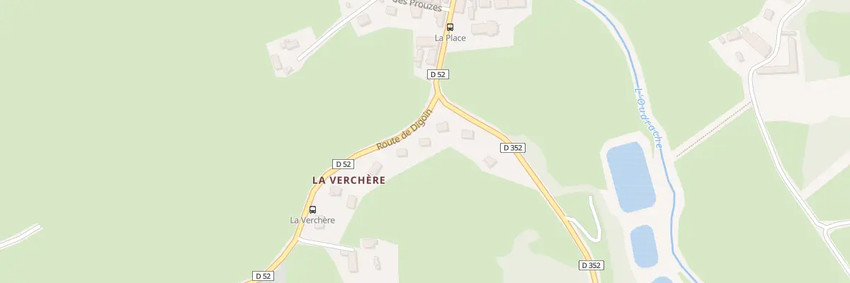Plan du 51 Rte de Digoin à Saint-Vincent-Bragny