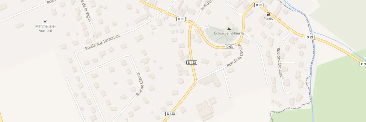 Plan du 10 Rue de la Monnaie à Isle-Aumont
