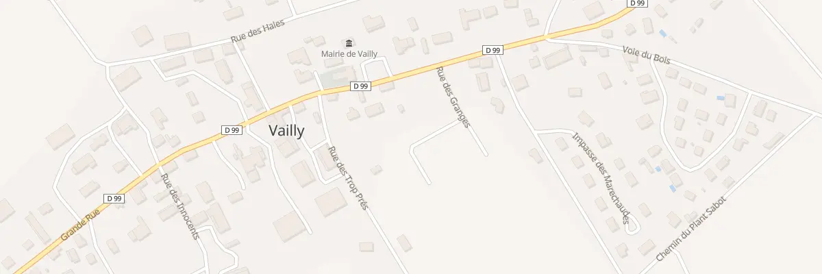 Plan du 4 Rue des Cerisiers à Vailly