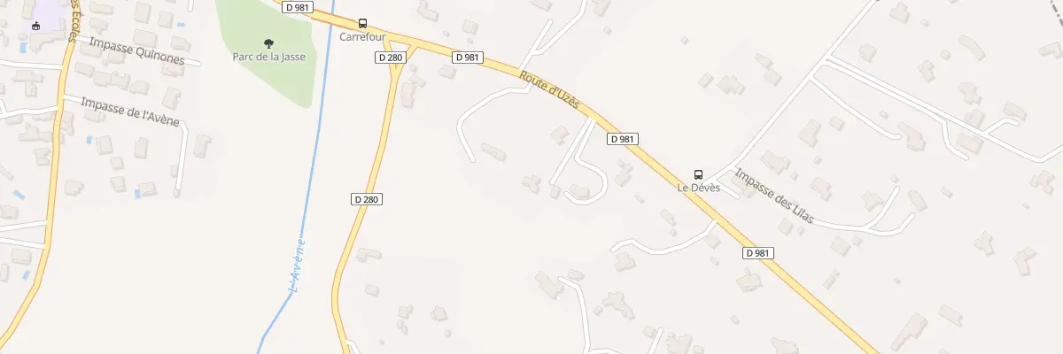 Plan du 1114 Rte d’Uzès à Saint-Hilaire-de-Brethmas