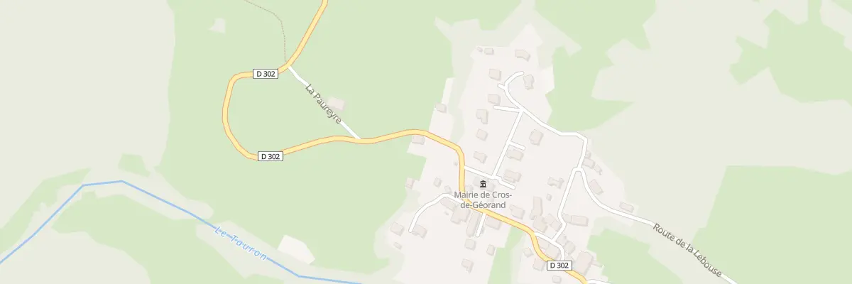 Plan du 5063 La Brunelle à Cros-de-Géorand