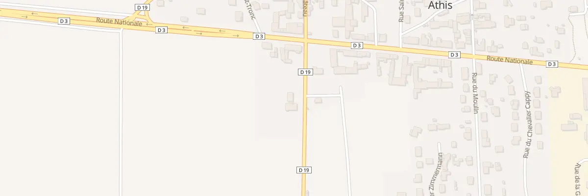 Plan du 8 Rue des Marais à Athis