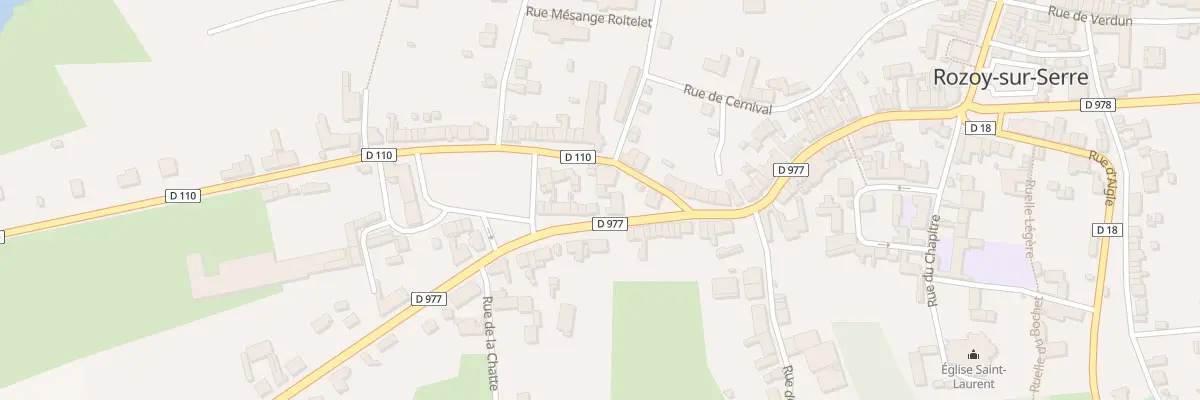 Plan du 253 Rue Charles de Gaulle à Rozoy-sur-Serre