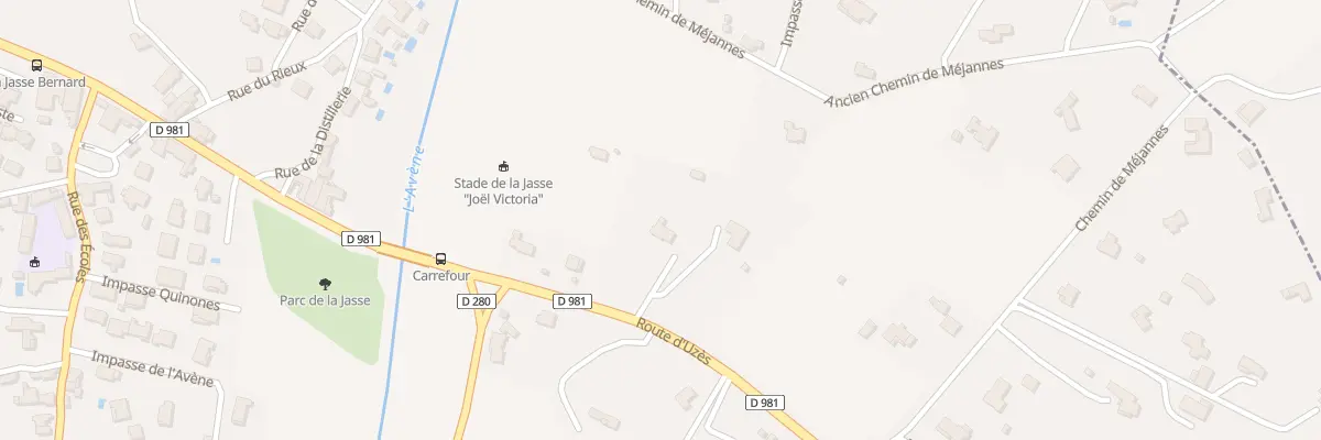 Plan du 1037 Rte d’Uzès à Saint-Hilaire-de-Brethmas